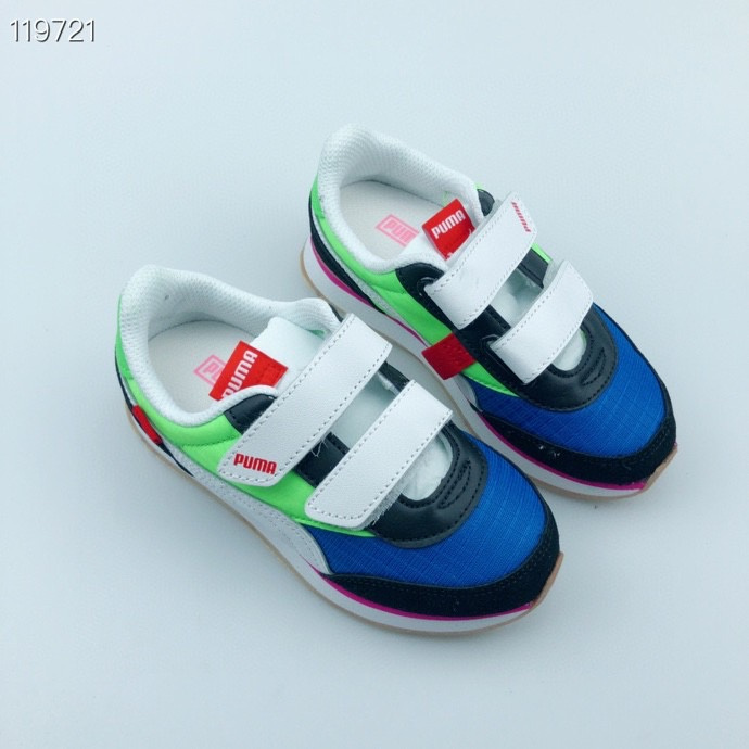 Puma boy double buckle magic post children_s shoes 28-35-5bd23b0b